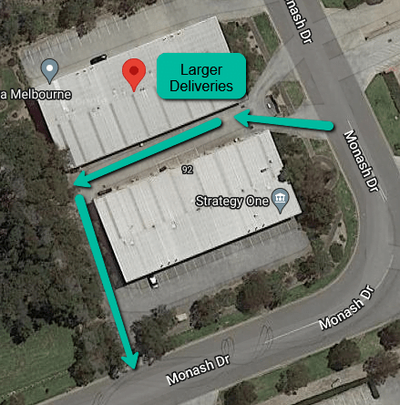 100 Monash Drive 3175 Deliveries