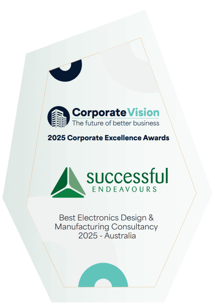 Corporate Excellence Awards – Best Electronics Design & Manufacturing Consultancy 2025 - Australia