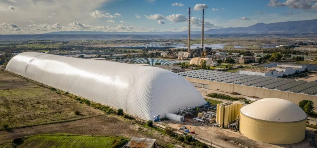 Grid Scale Bubble Batteries